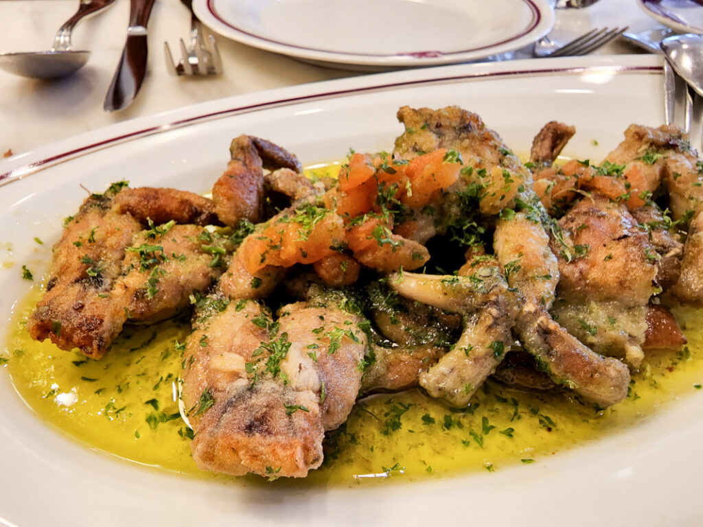 Eating Rabbit in Brussels